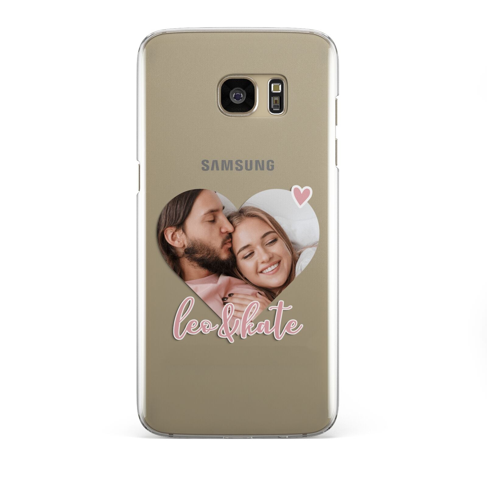 Custom Couples Photo Samsung Galaxy S7 Edge Case