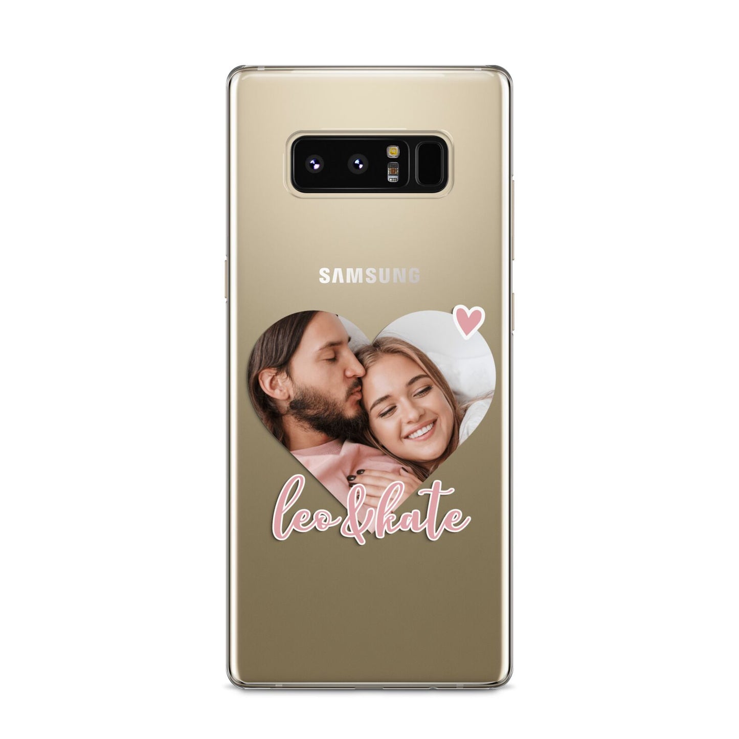 Custom Couples Photo Samsung Galaxy S8 Case