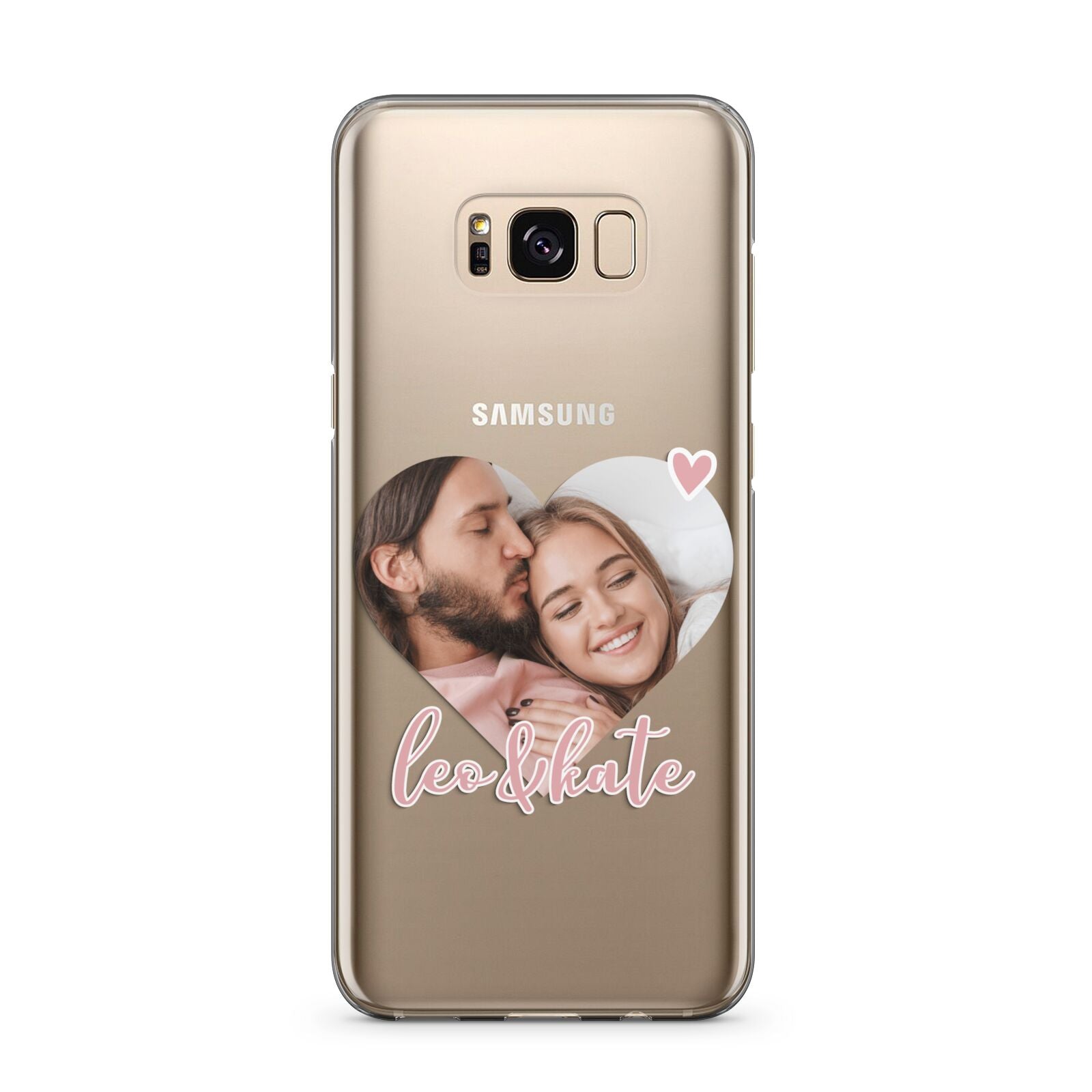 Custom Couples Photo Samsung Galaxy S8 Plus Case