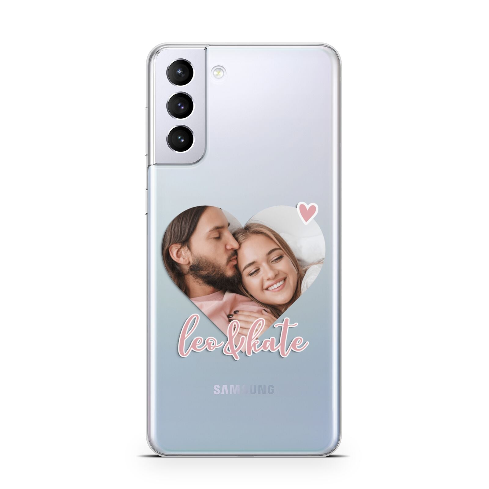 Custom Couples Photo Samsung S21 Plus Case