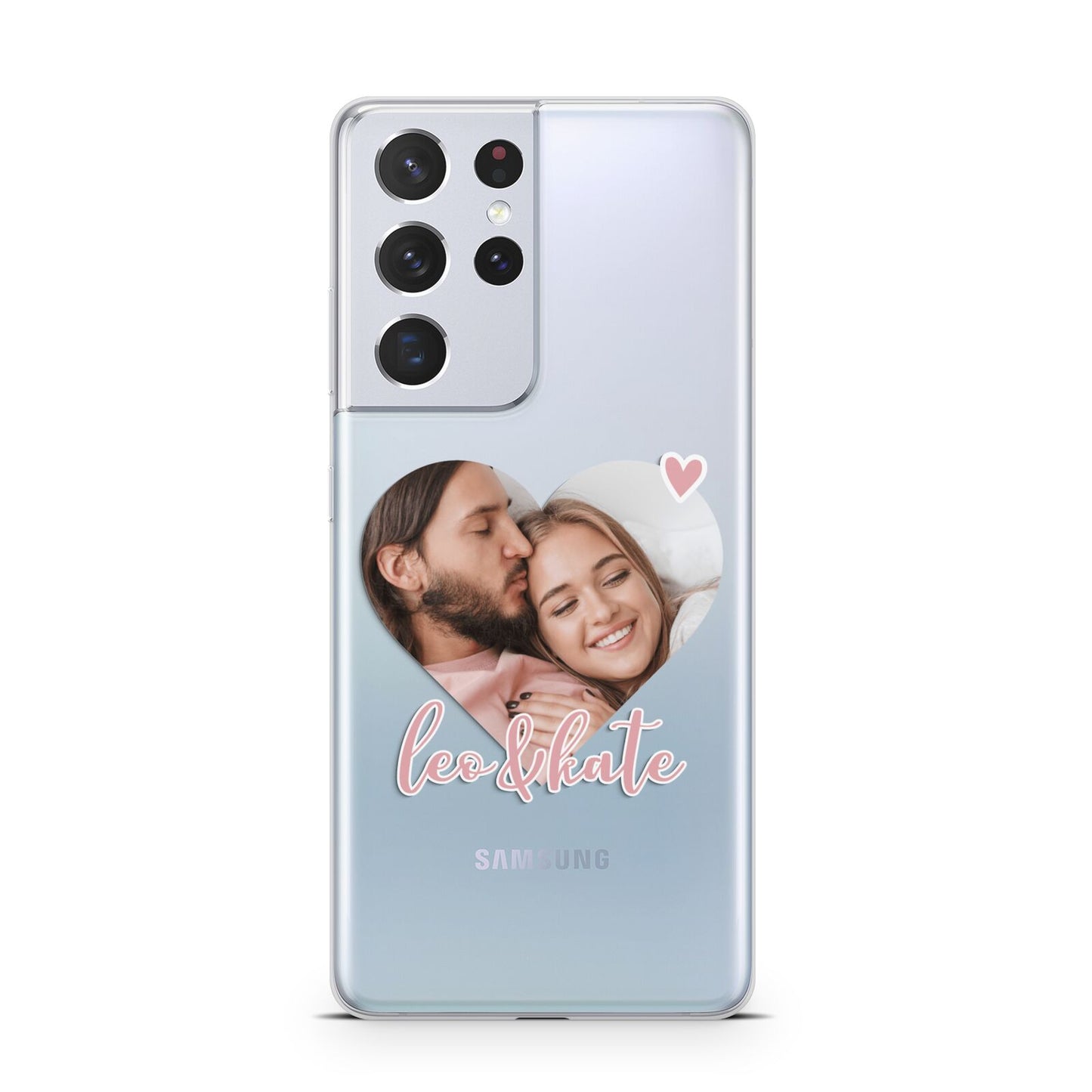 Custom Couples Photo Samsung S21 Ultra Case