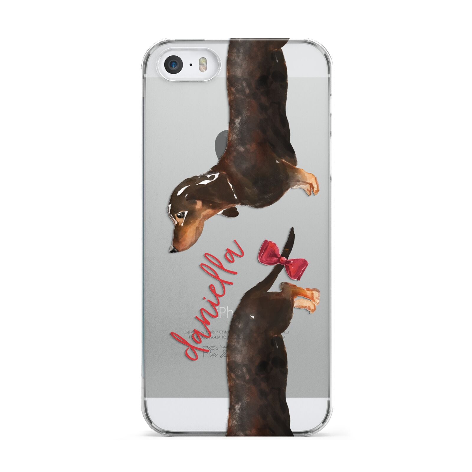 Custom Dachshund Apple iPhone 5 Case