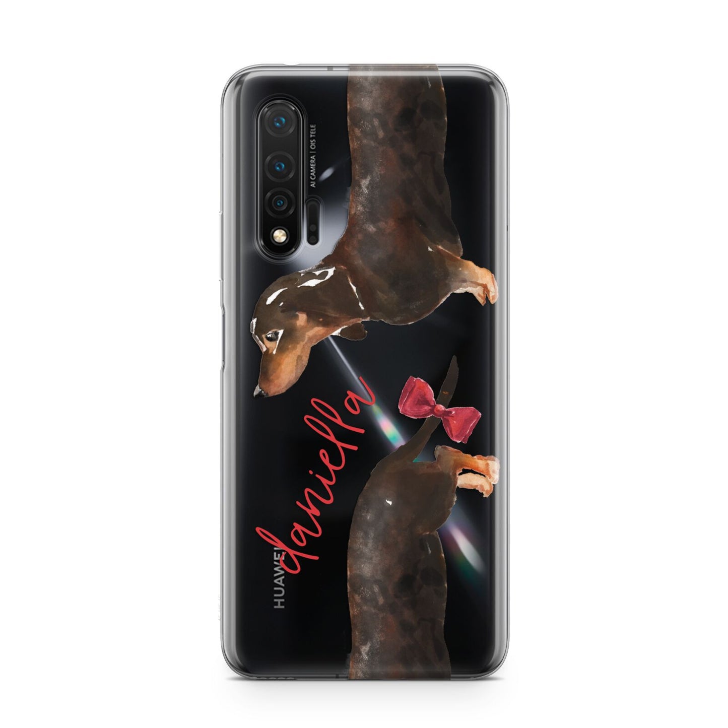 Custom Dachshund Huawei Nova 6 Phone Case