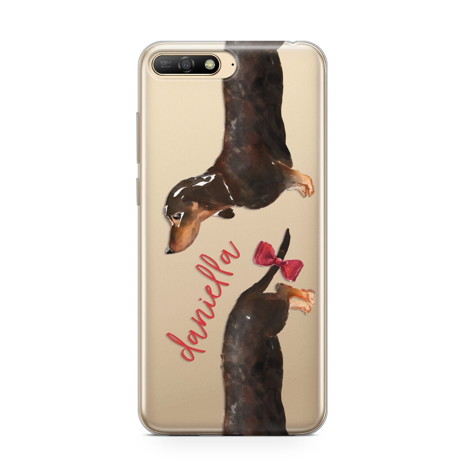 Custom Dachshund Huawei Y6 2018