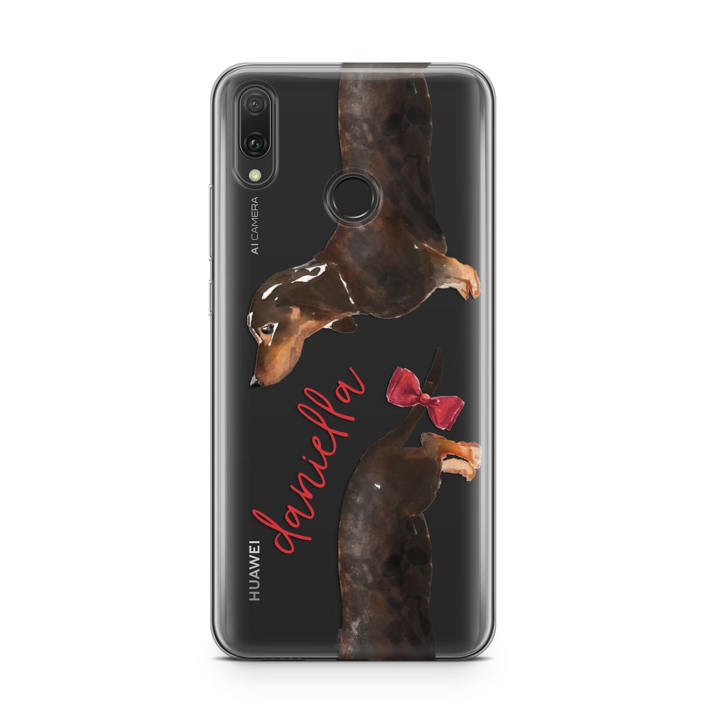 Custom Dachshund Huawei Y9 2019