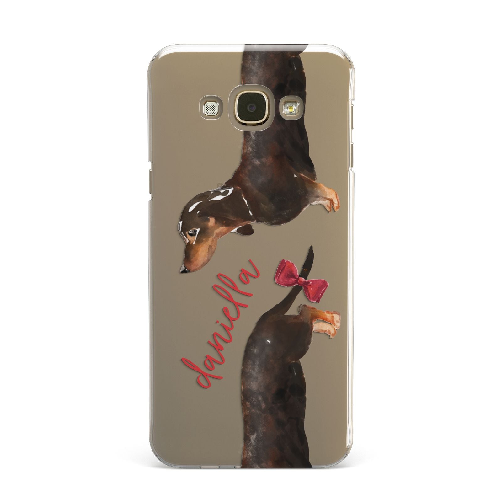 Custom Dachshund Samsung Galaxy A8 Case