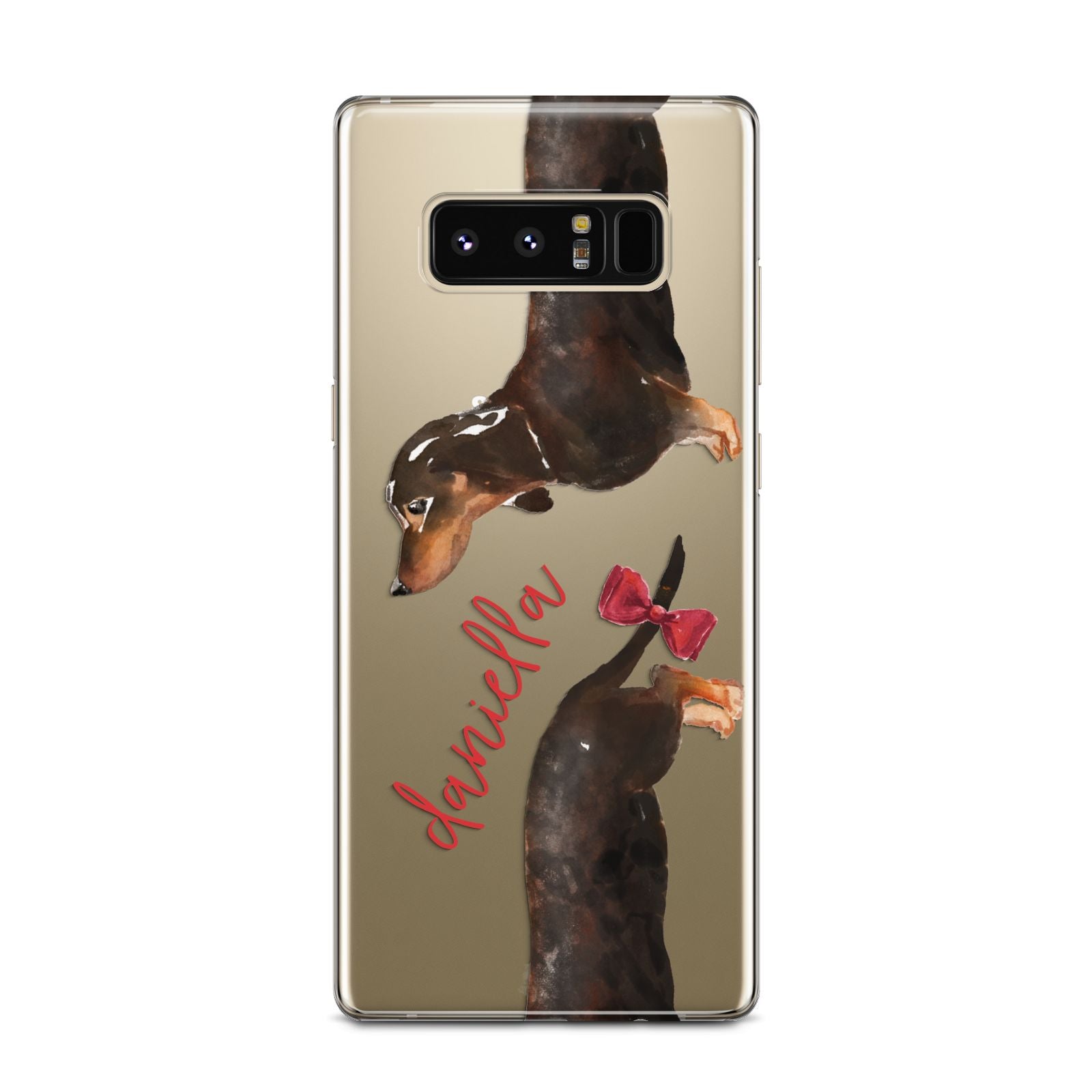 Custom Dachshund Samsung Galaxy Note 8 Case