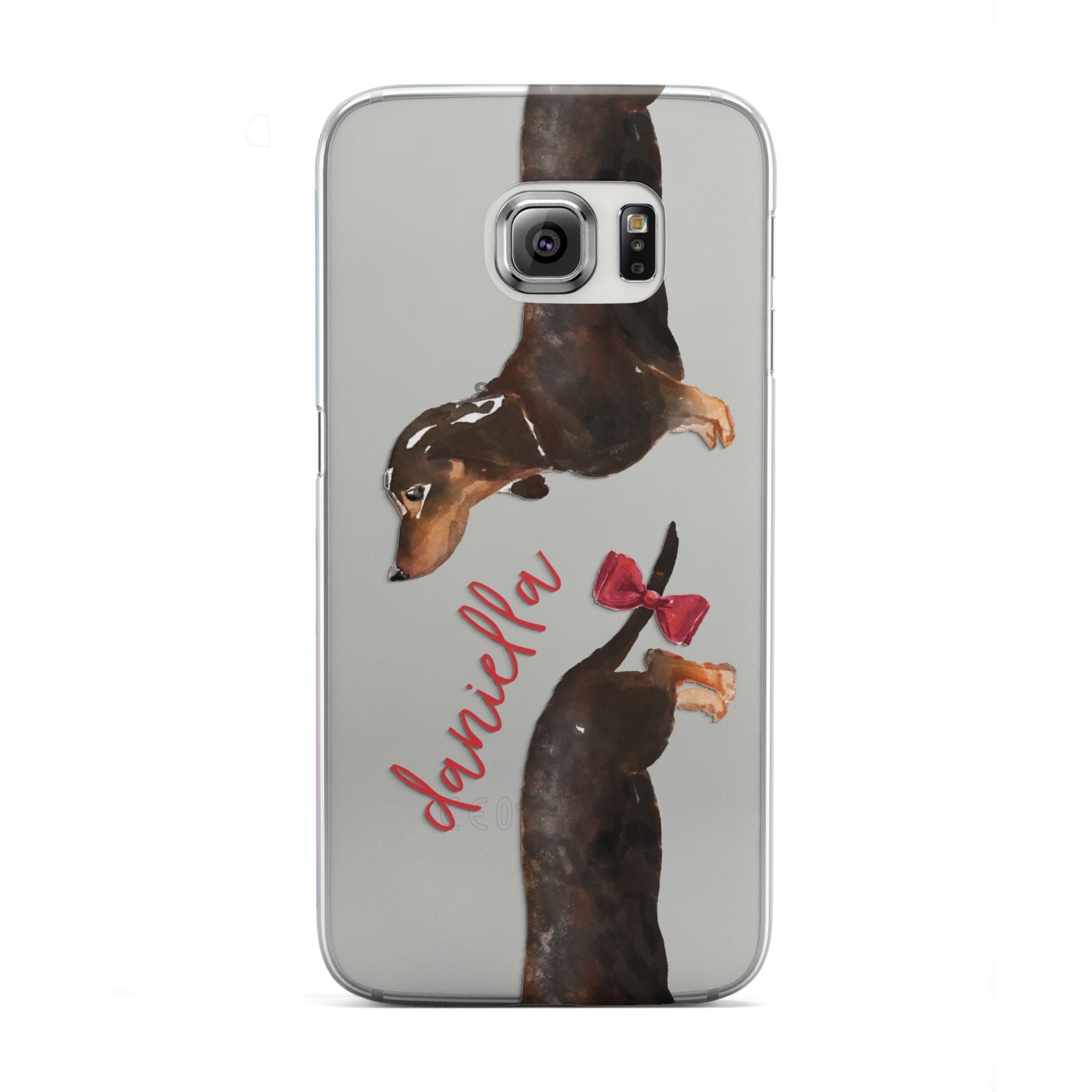 Custom Dachshund Samsung Galaxy S6 Edge Case