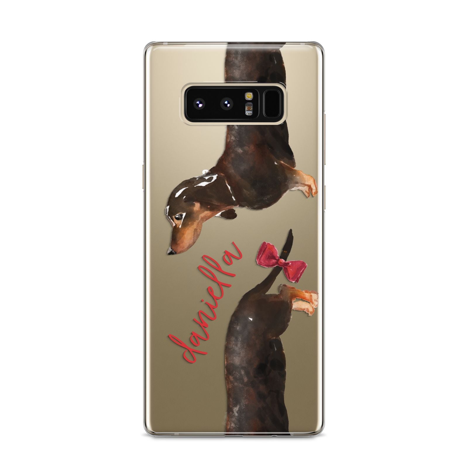 Custom Dachshund Samsung Galaxy S8 Case