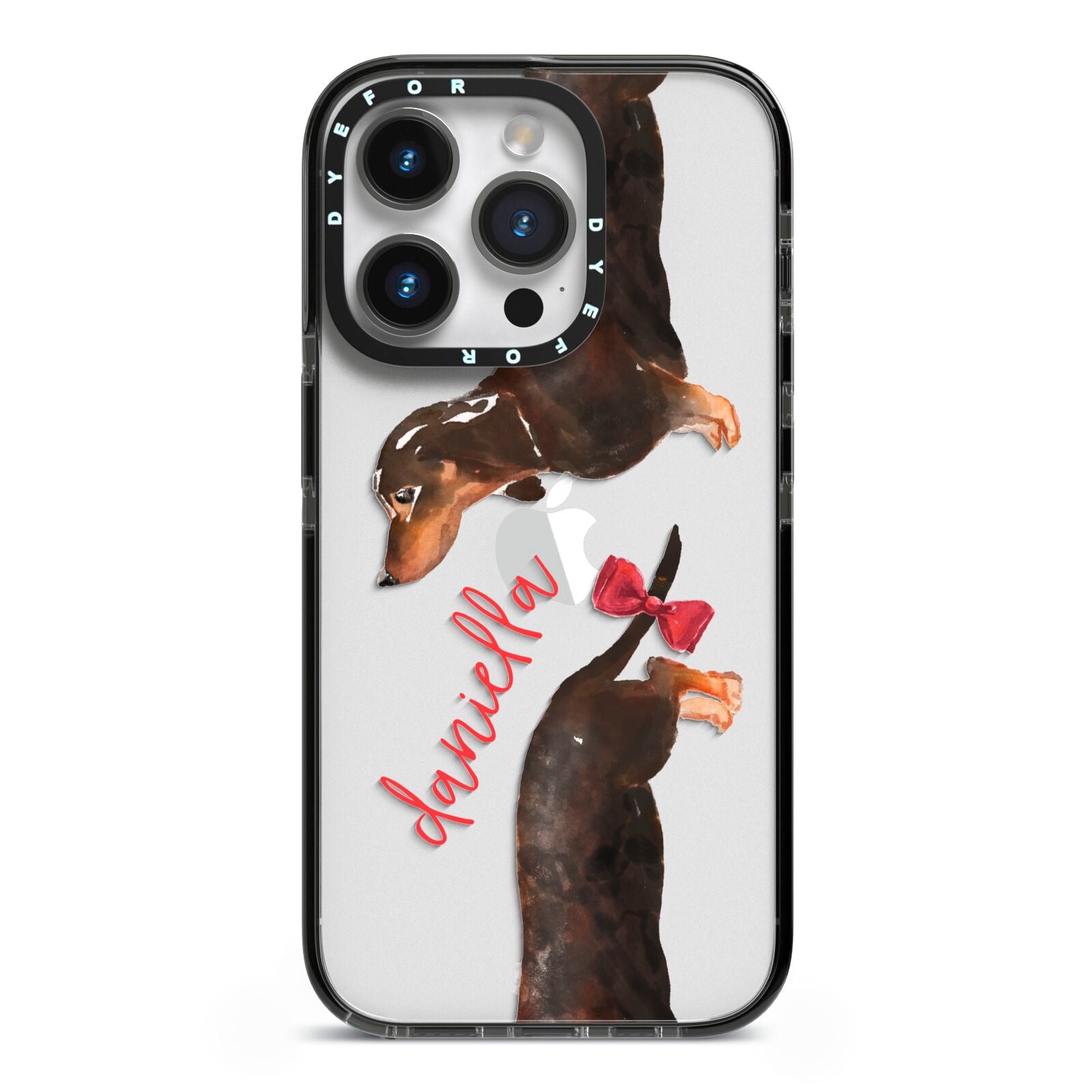 Custom Dachshund iPhone Case