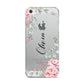 Custom Decorative Floral Apple iPhone 5 Case