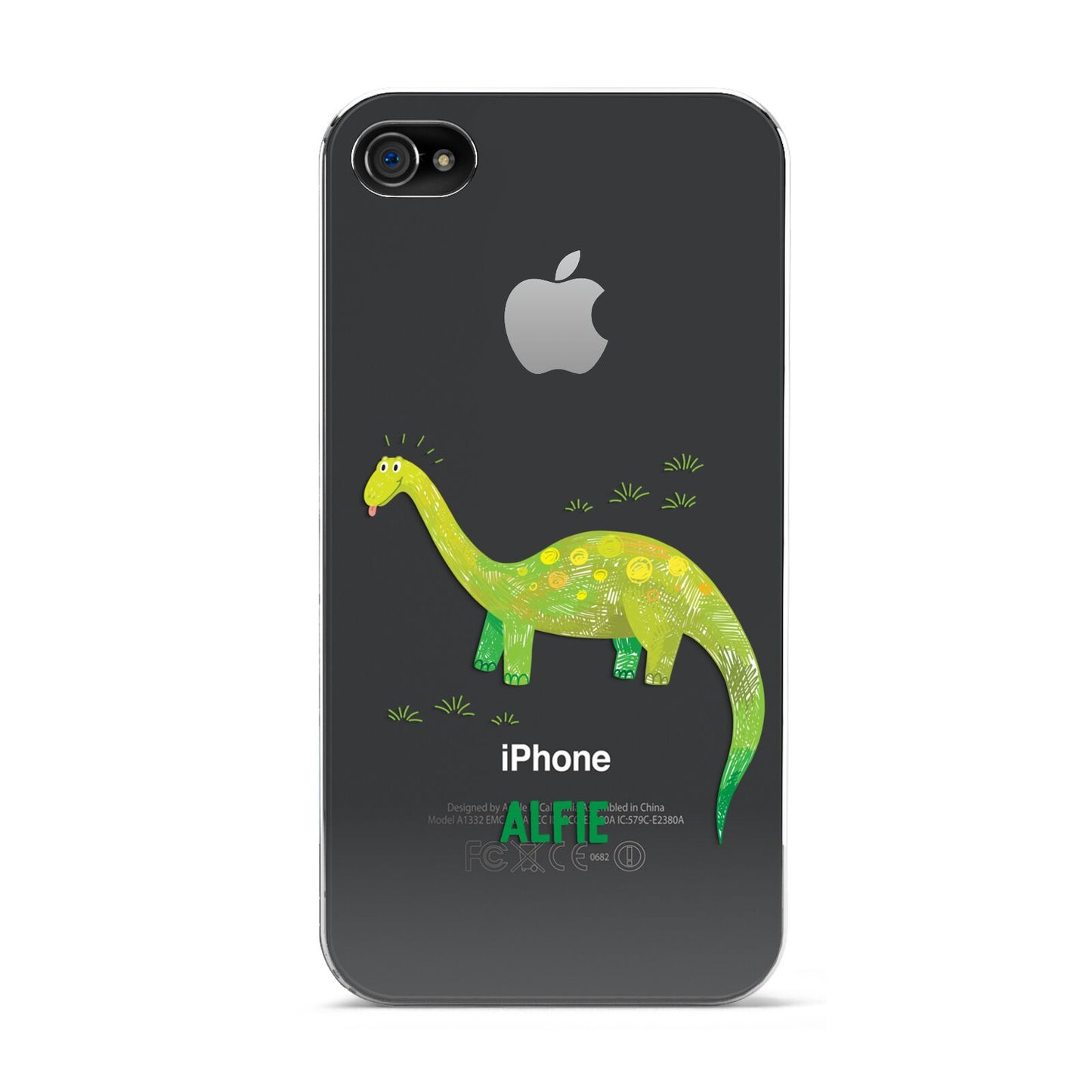 Custom Dinosaur Apple iPhone 4s Case