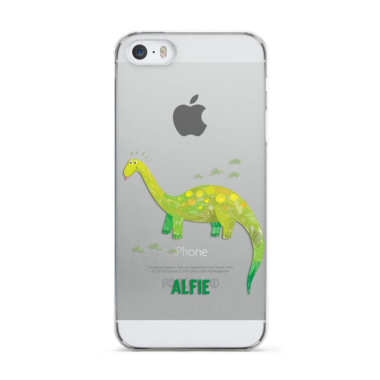 Custom Dinosaur Apple iPhone 5 Case