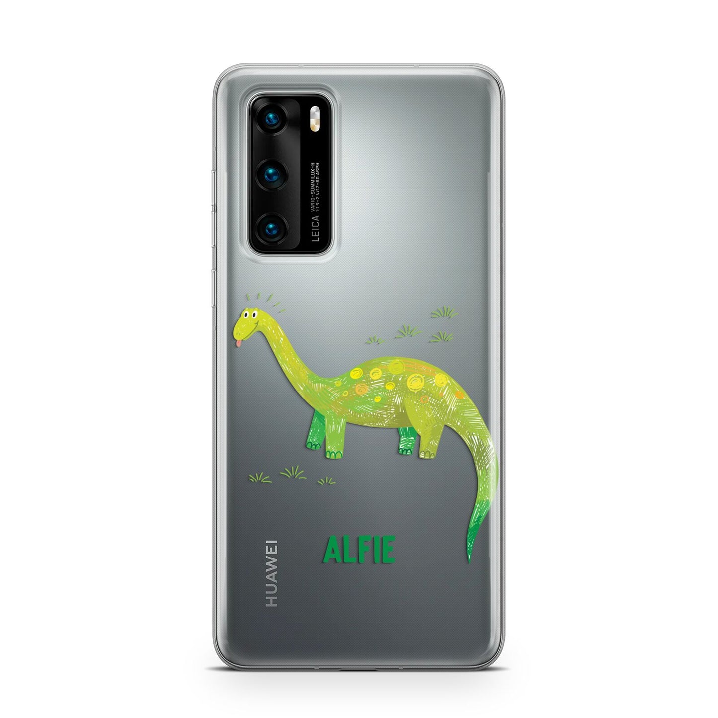 Custom Dinosaur Huawei P40 Phone Case