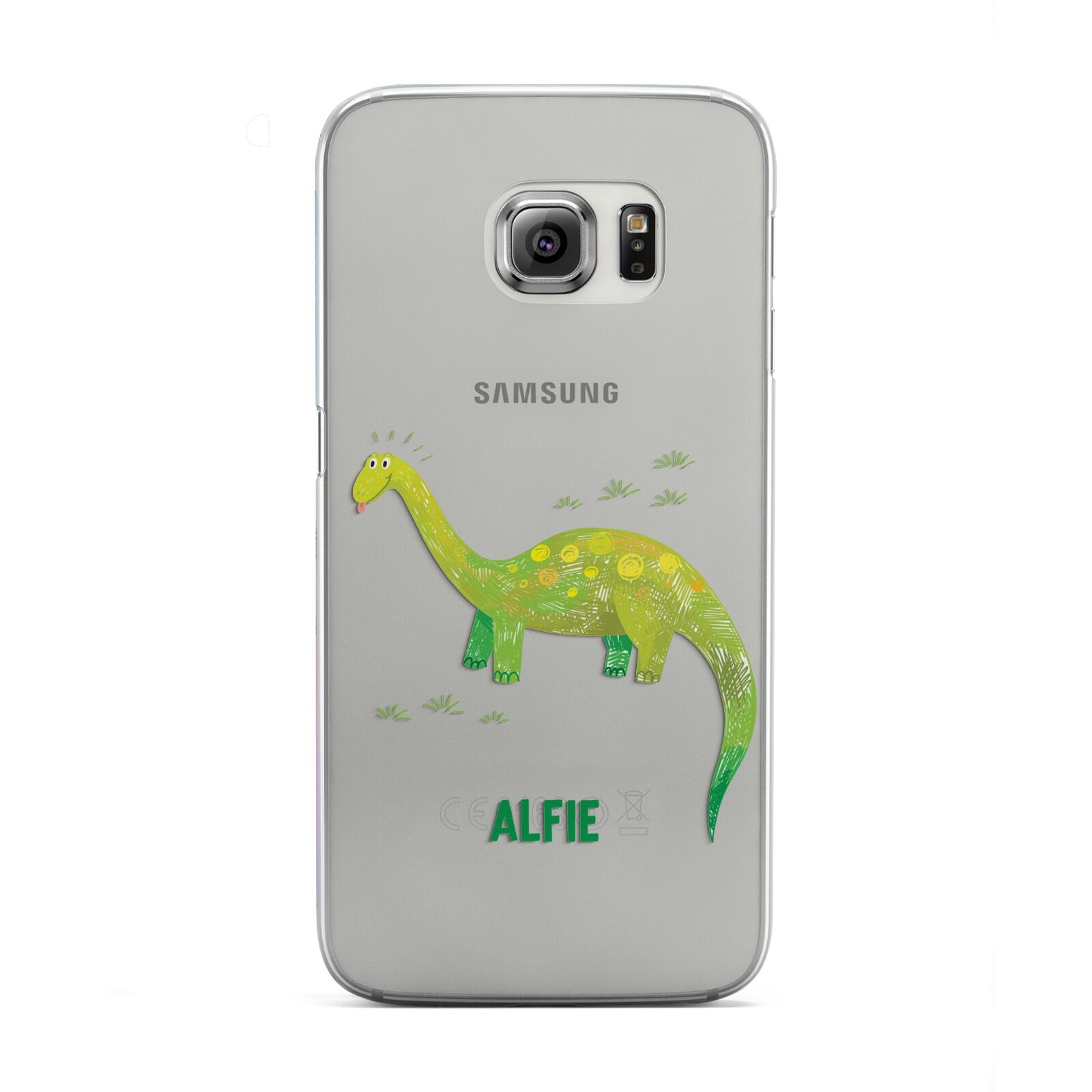 Custom Dinosaur Samsung Galaxy S6 Edge Case