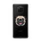 Custom Dog Illustration with Name Huawei Mate 20 Pro Phone Case