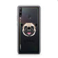 Custom Dog Illustration with Name Huawei P40 Lite E Phone Case