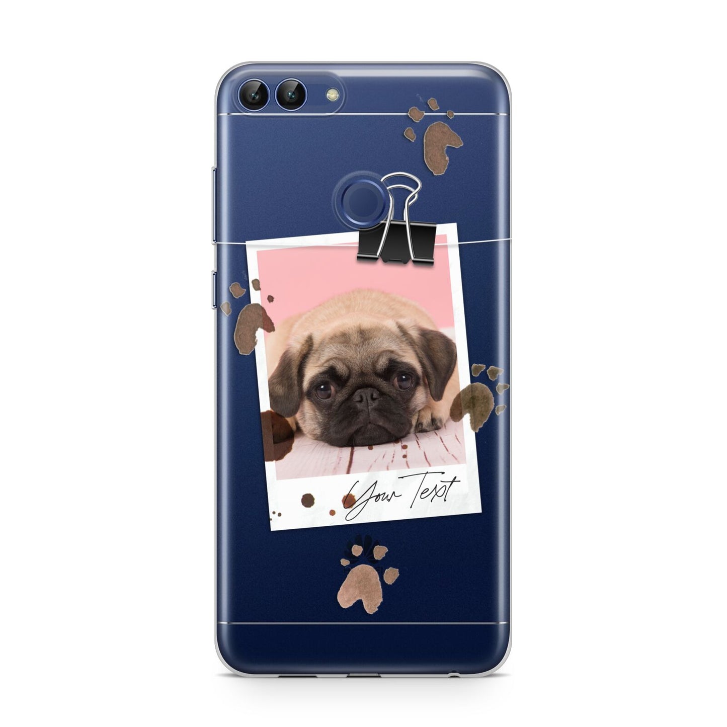 Custom Dog Picture with Name Huawei P Smart Case