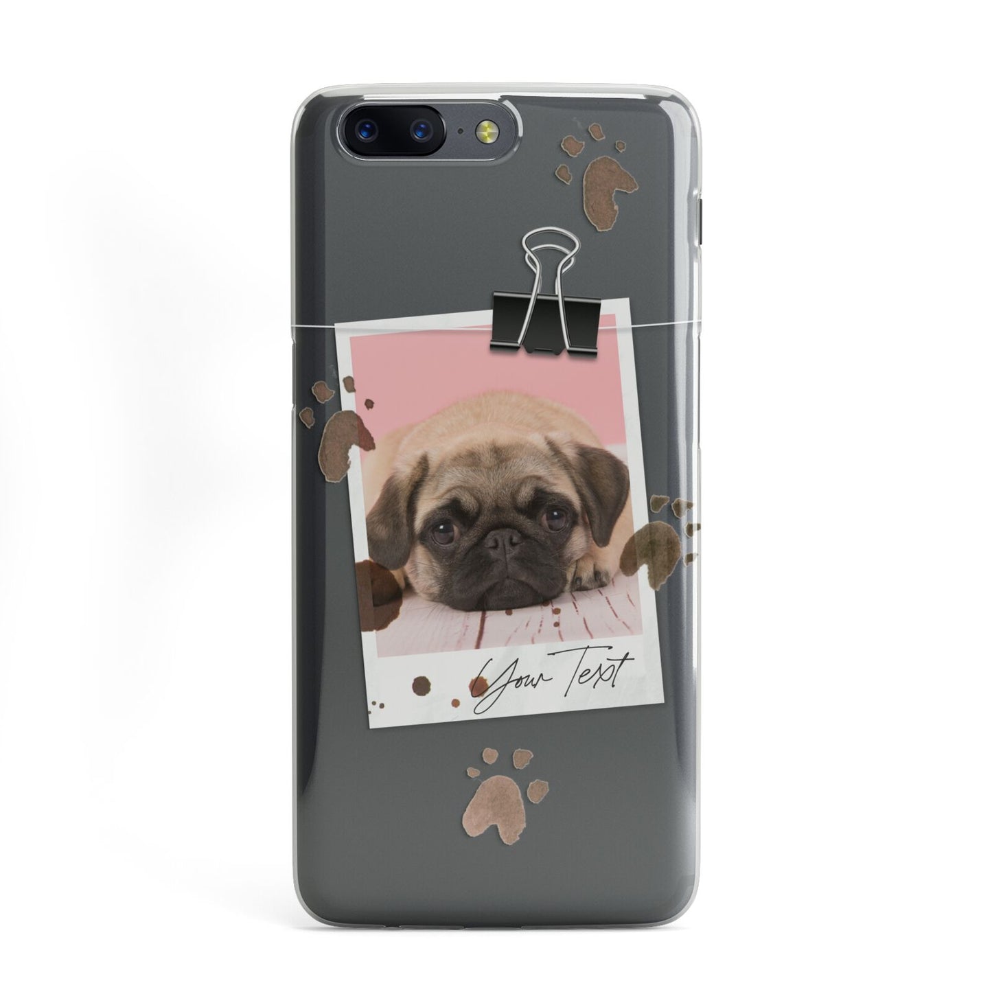 Custom Dog Picture with Name OnePlus Case