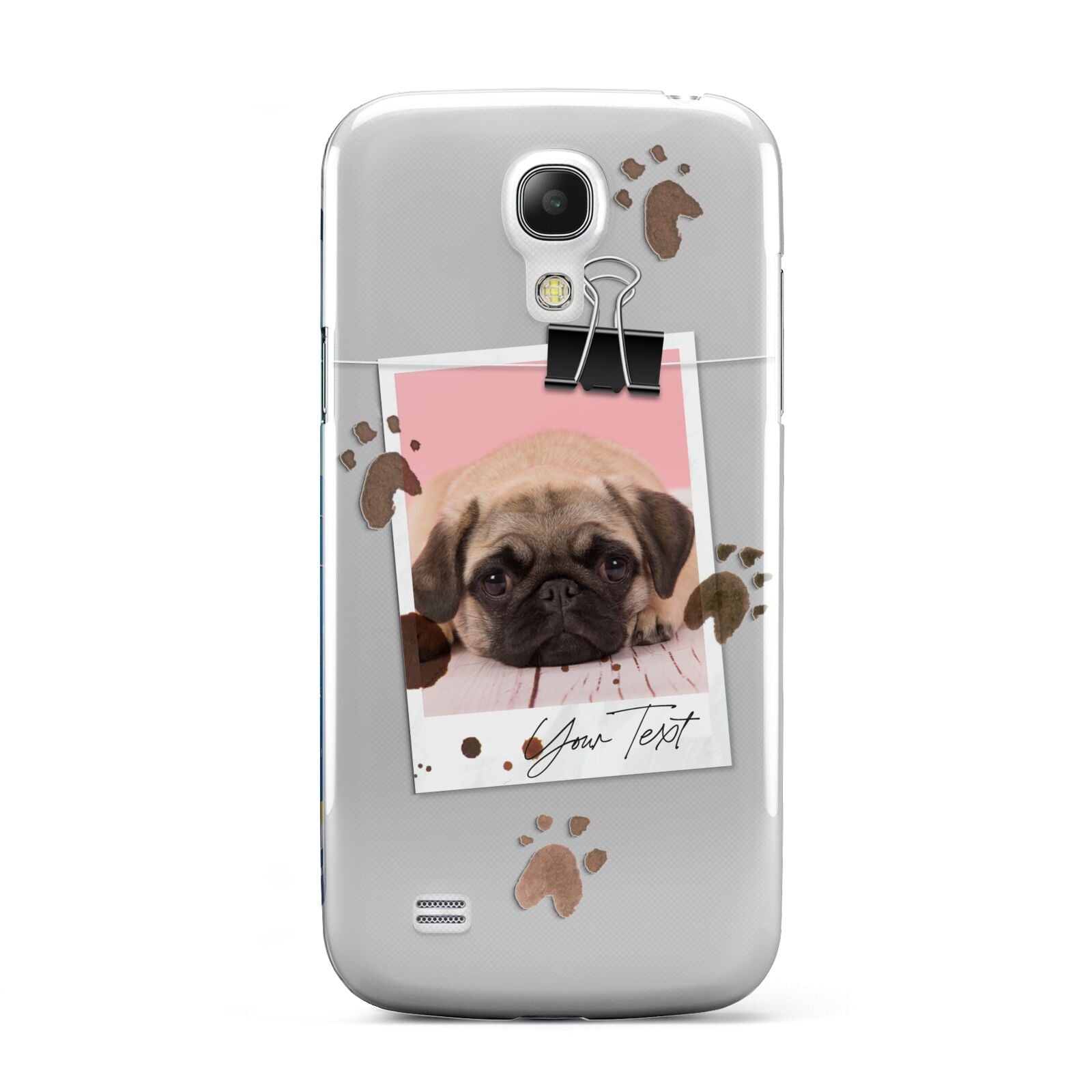 Custom Dog Picture with Name Samsung Galaxy S4 Mini Case