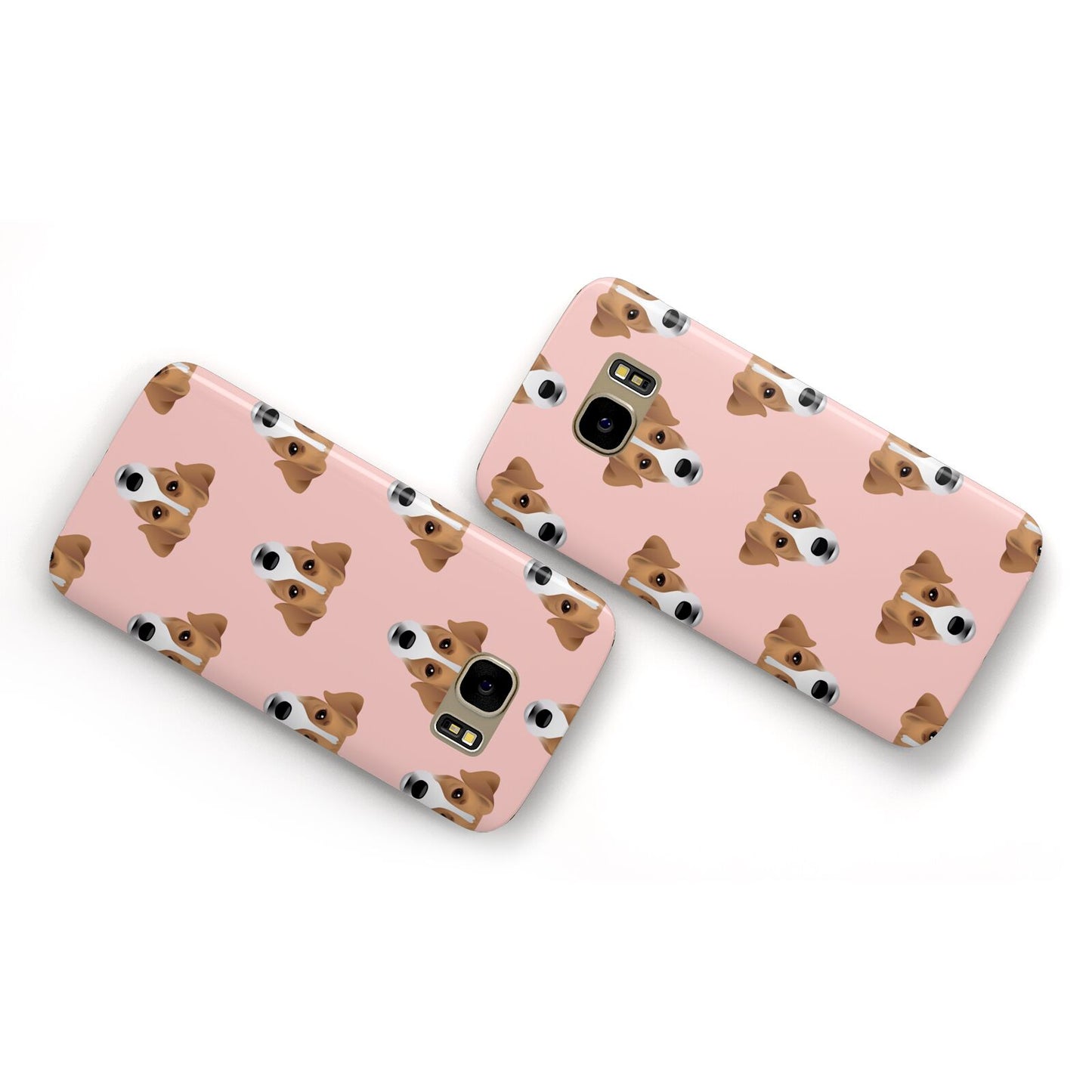 Custom Dog Samsung Galaxy Case Flat Overview