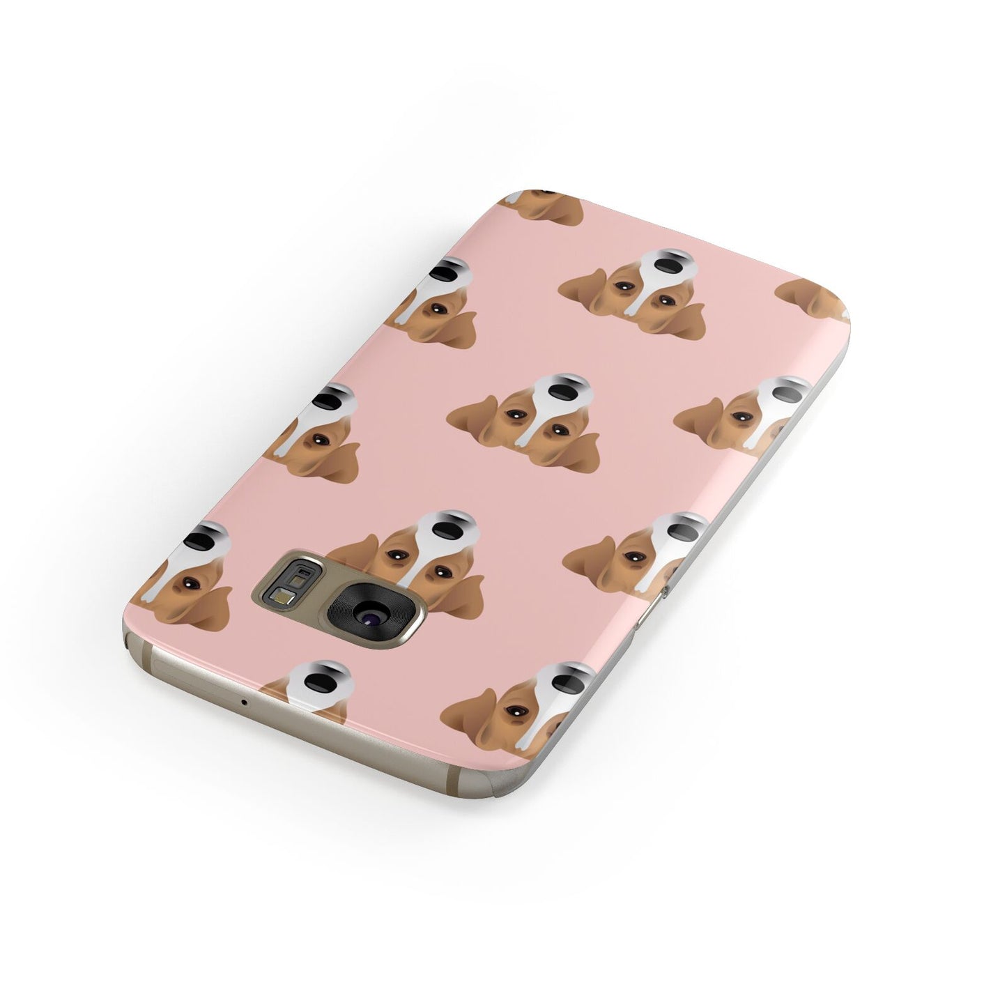 Custom Dog Samsung Galaxy Case Front Close Up