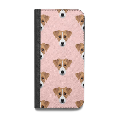 Custom Dog Vegan Leather Flip iPhone Case