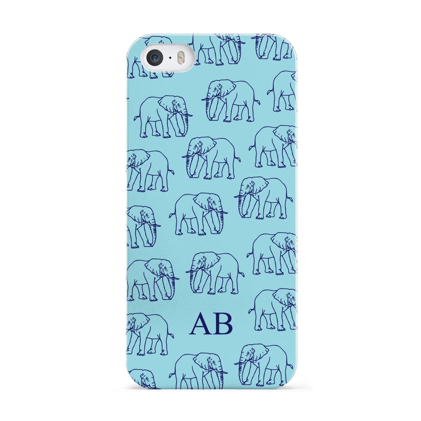 Custom Elephant Apple iPhone 5 Case