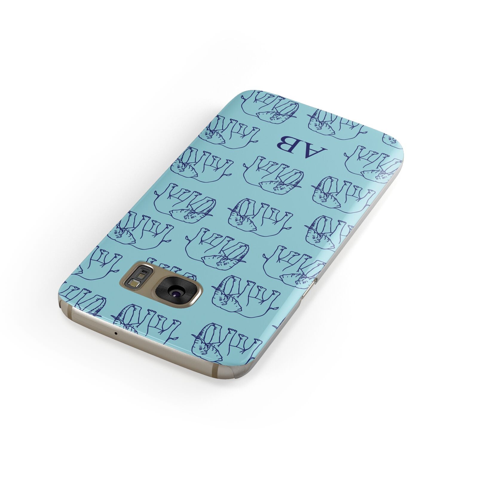 Custom Elephant Samsung Galaxy Case Front Close Up