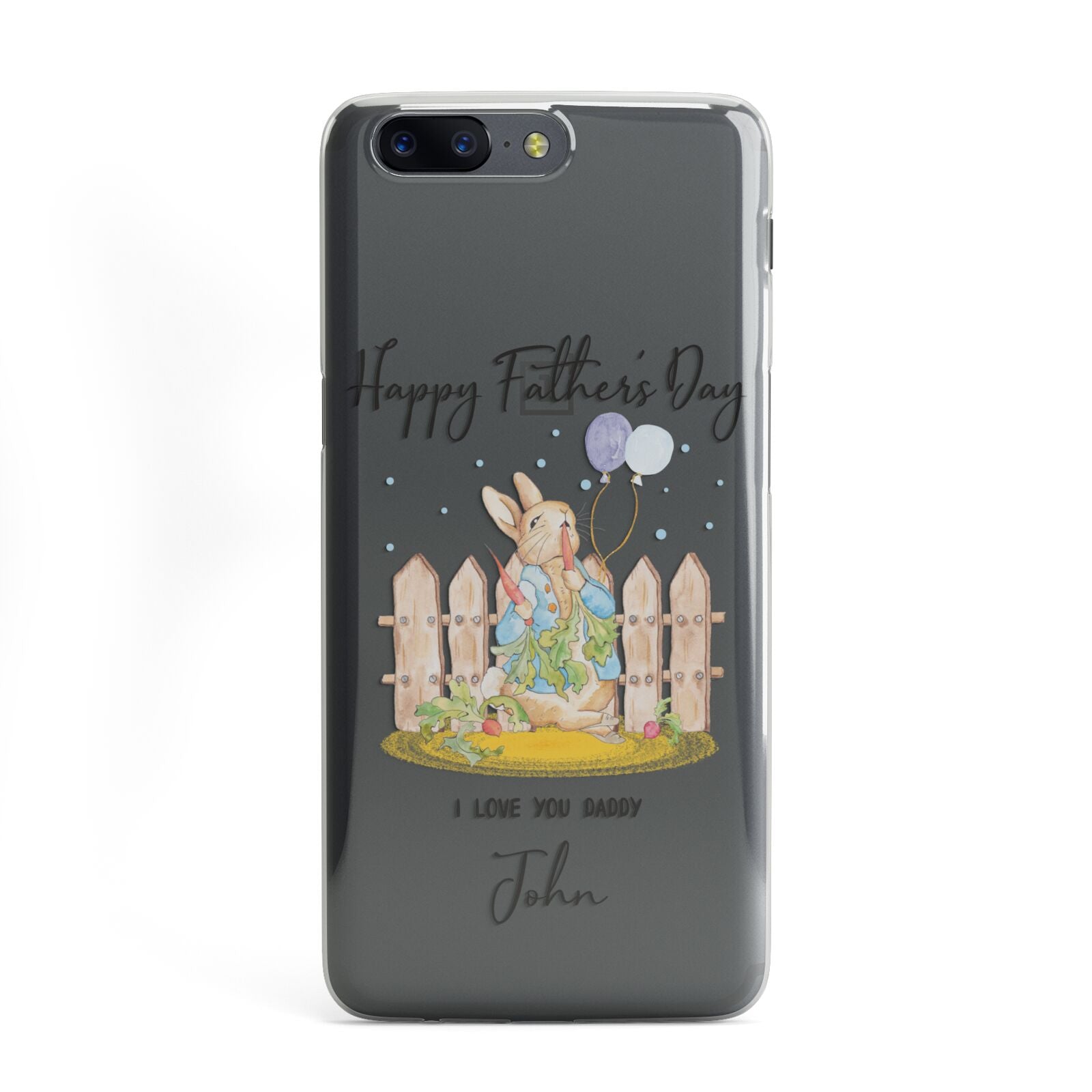 Custom Father s Day Rabbit OnePlus Case