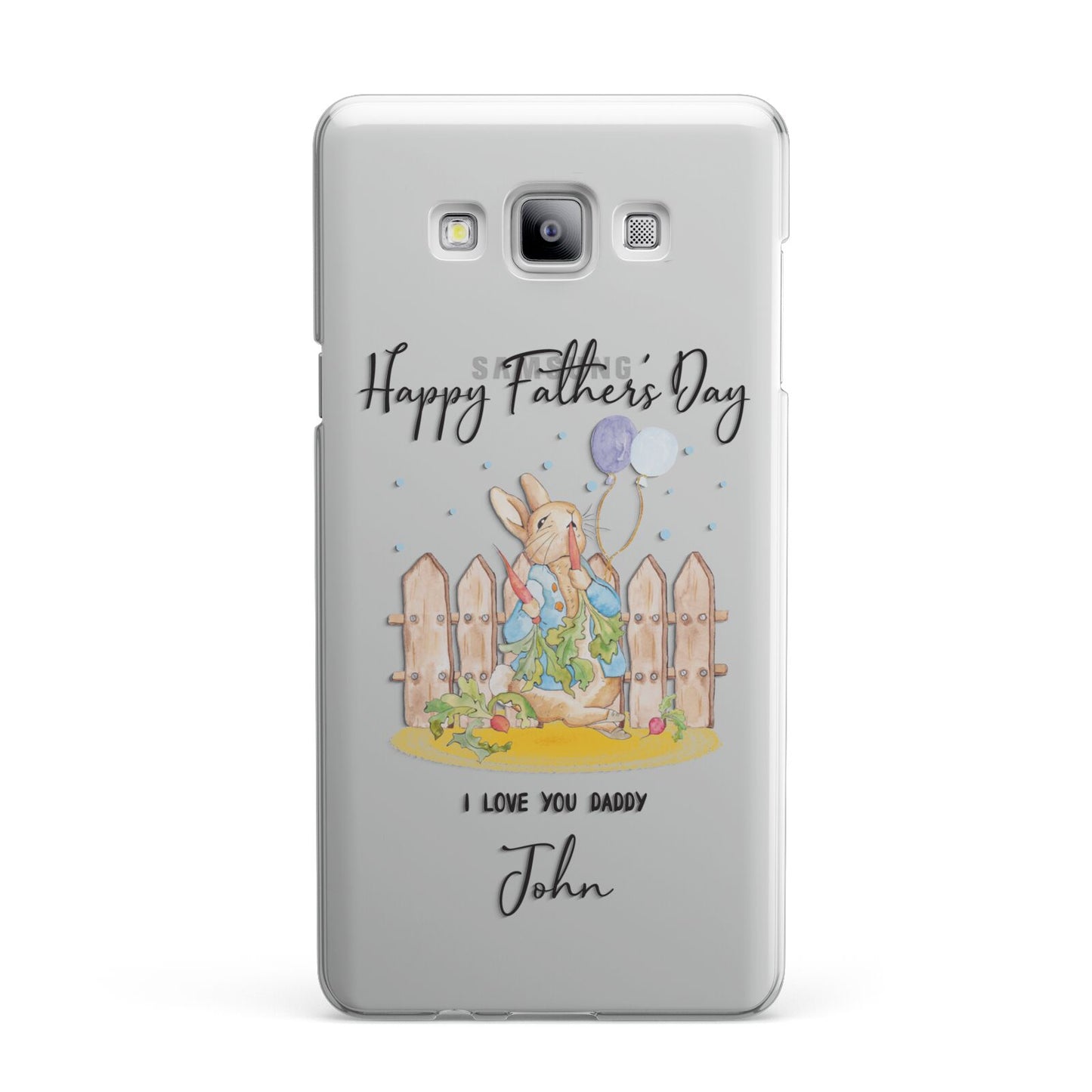 Custom Father s Day Rabbit Samsung Galaxy A7 2015 Case