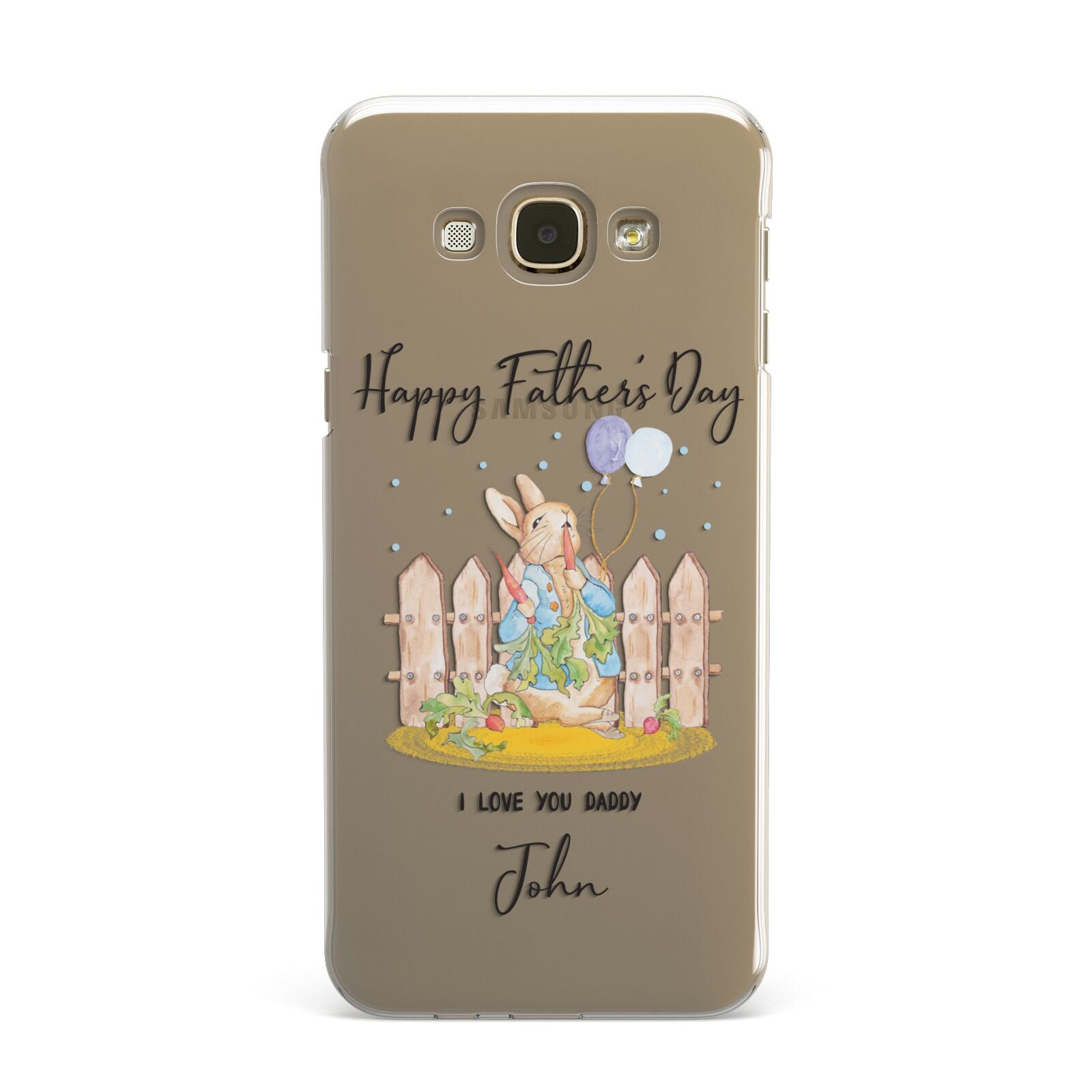 Custom Father s Day Rabbit Samsung Galaxy A8 Case