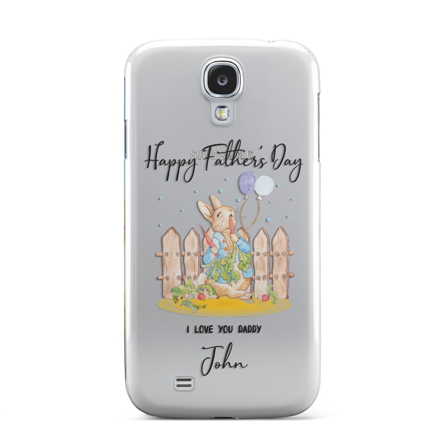 Custom Father s Day Rabbit Samsung Galaxy S4 Case