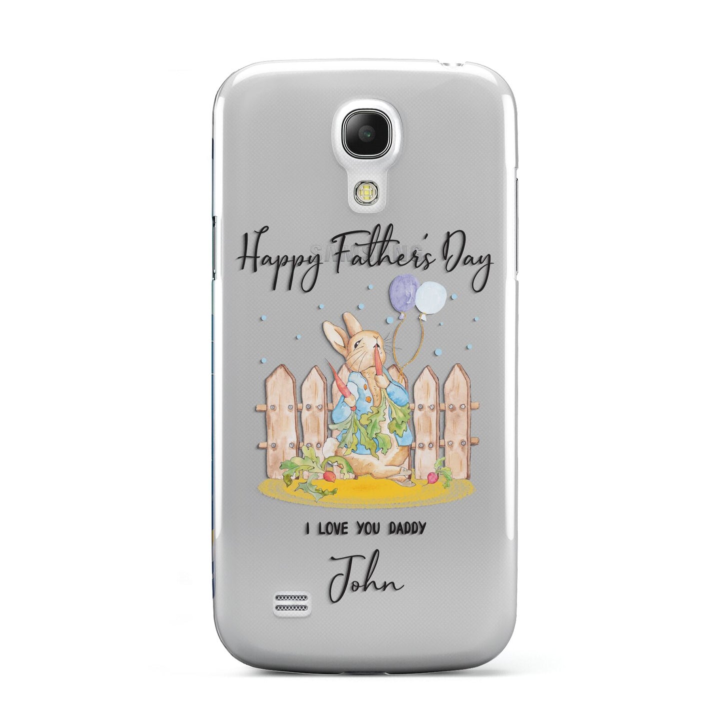 Custom Father s Day Rabbit Samsung Galaxy S4 Mini Case