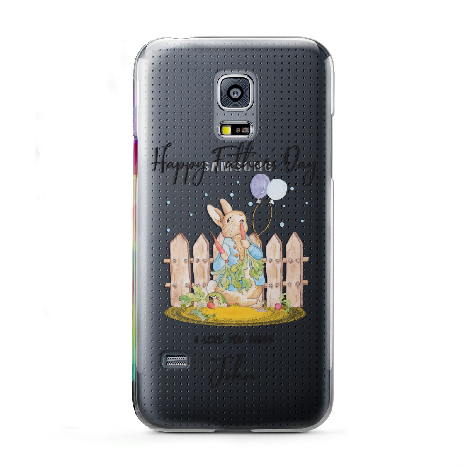 Custom Father s Day Rabbit Samsung Galaxy S5 Mini Case