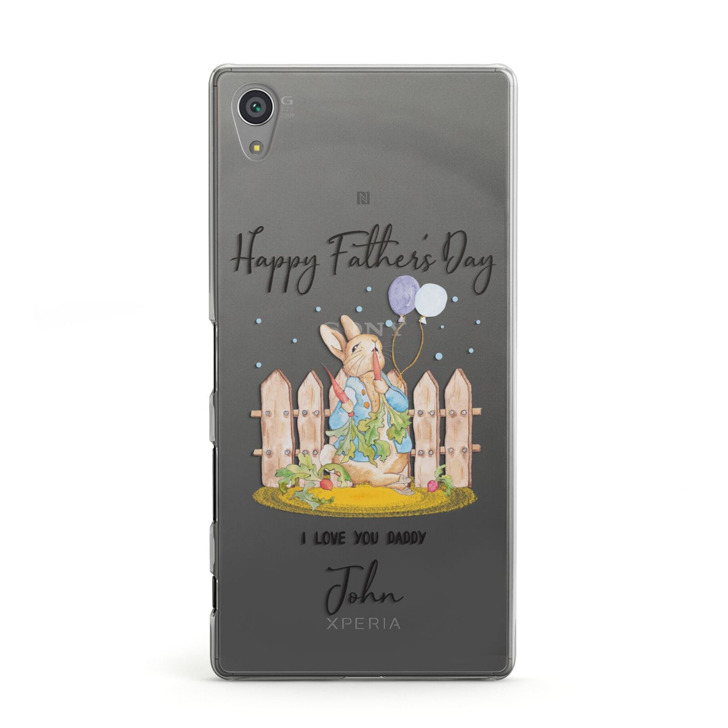 Custom Father s Day Rabbit Sony Xperia Case