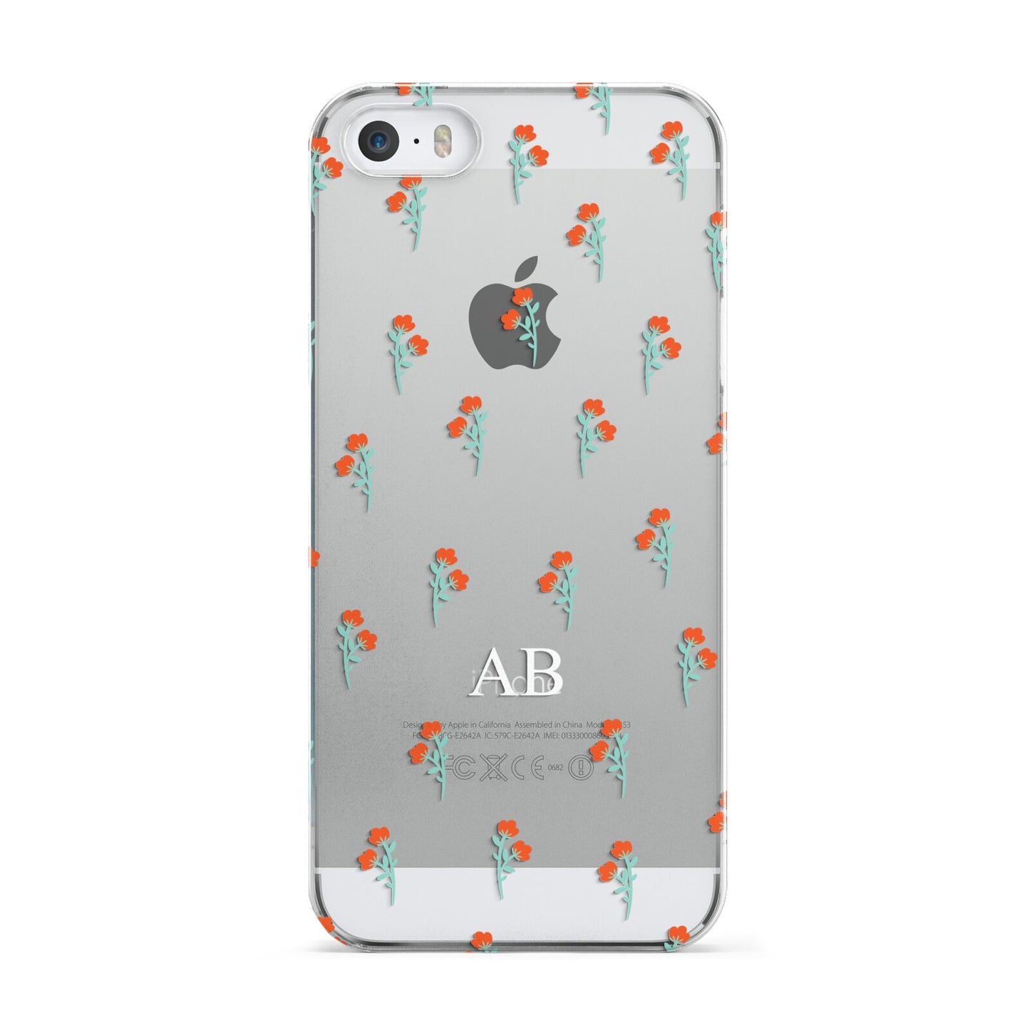 Custom Floral Apple iPhone 5 Case