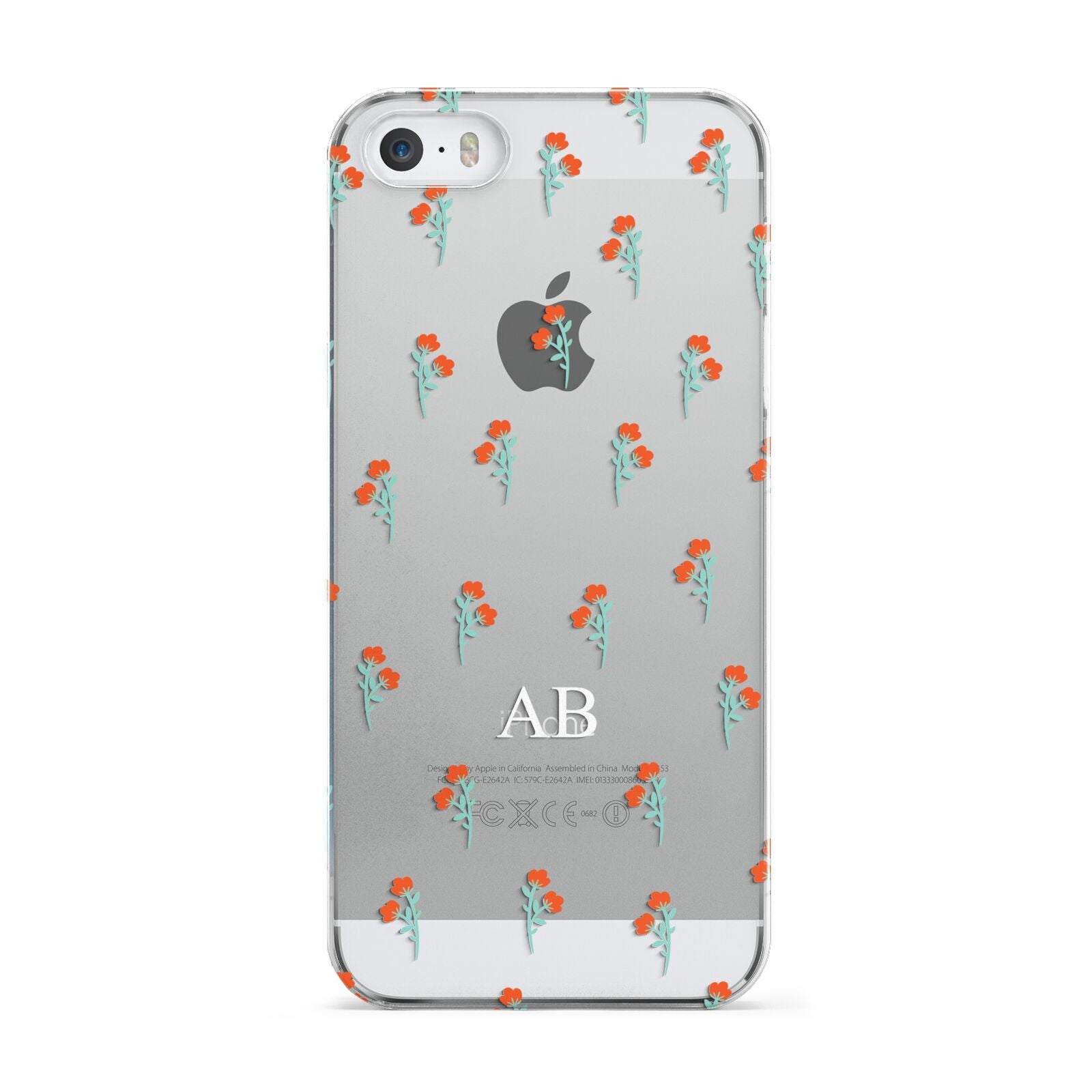 Custom Floral Apple iPhone 5 Case