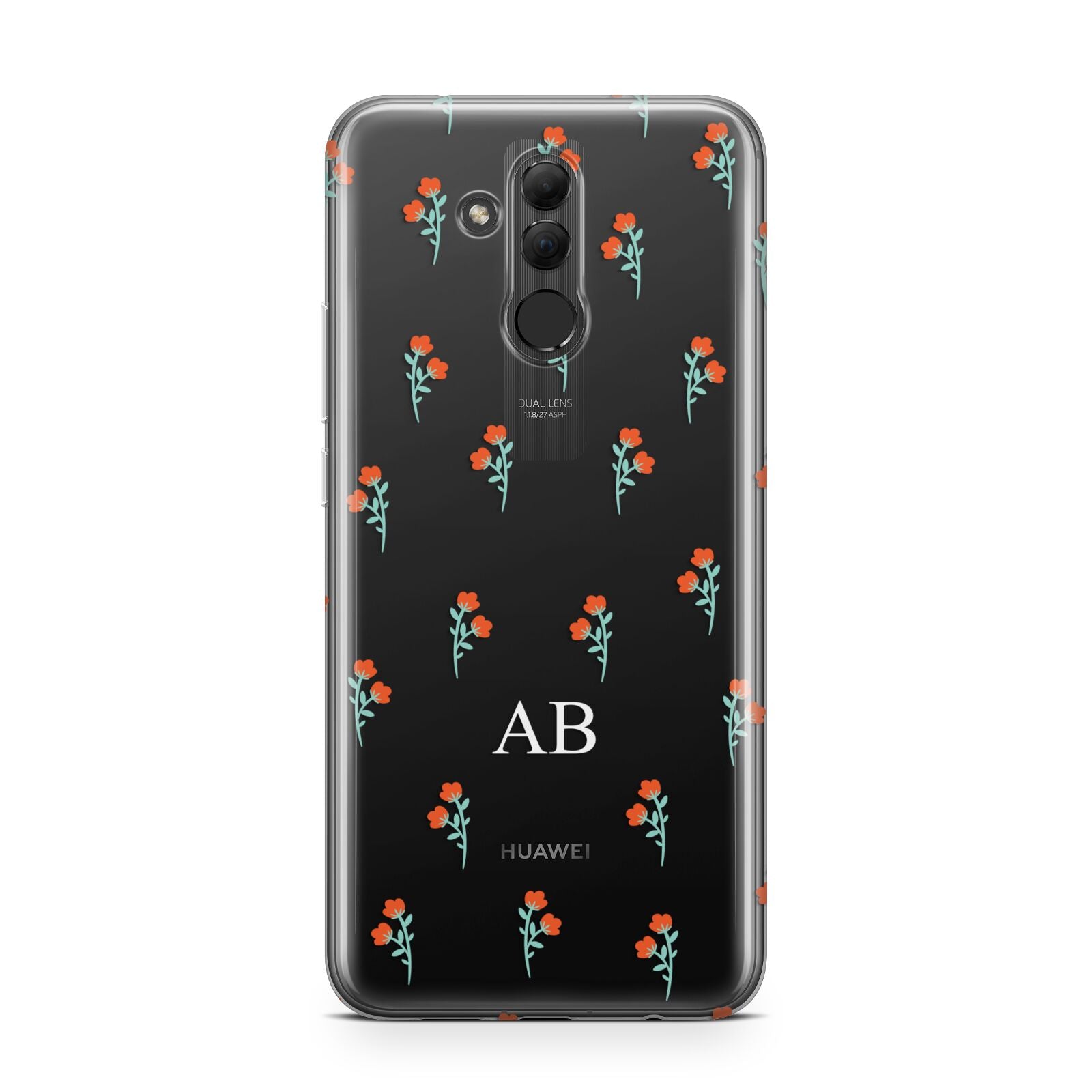 Custom Floral Huawei Mate 20 Lite