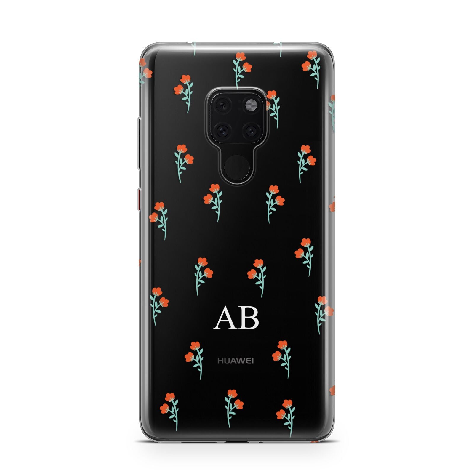 Custom Floral Huawei Mate 20 Phone Case