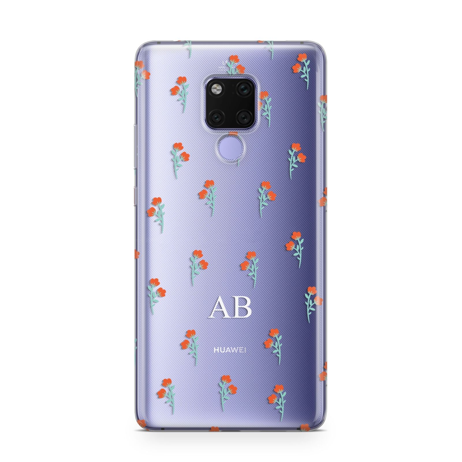 Custom Floral Huawei Mate 20X Phone Case