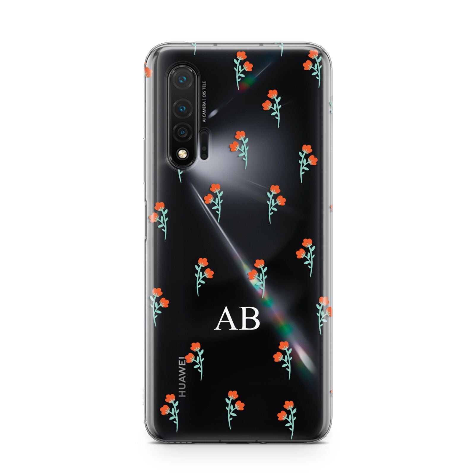 Custom Floral Huawei Nova 6 Phone Case