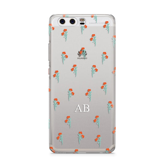 Custom Floral Huawei P10 Phone Case