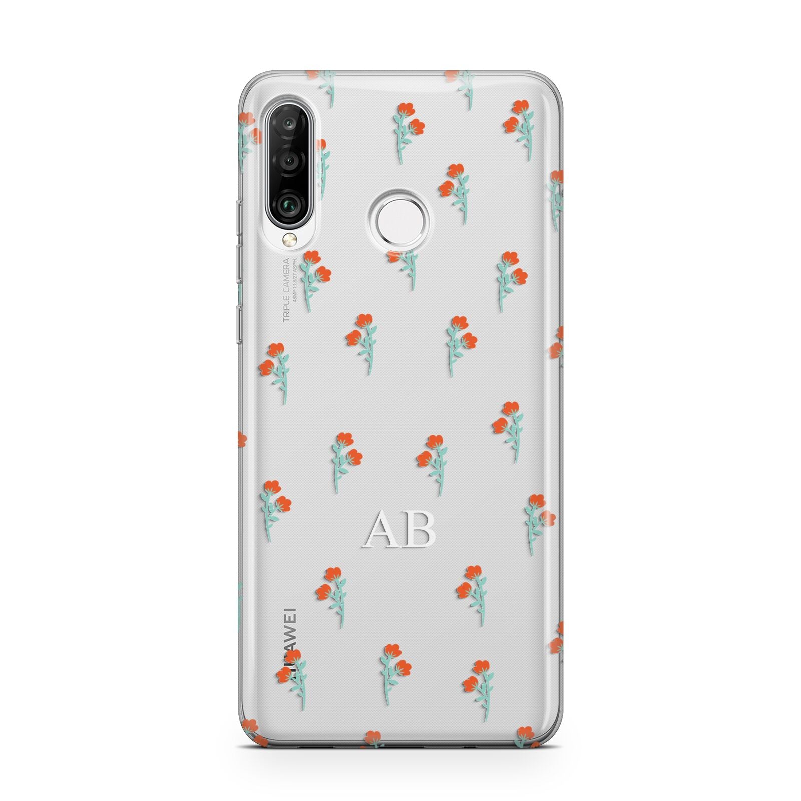 Custom Floral Huawei P30 Lite Phone Case