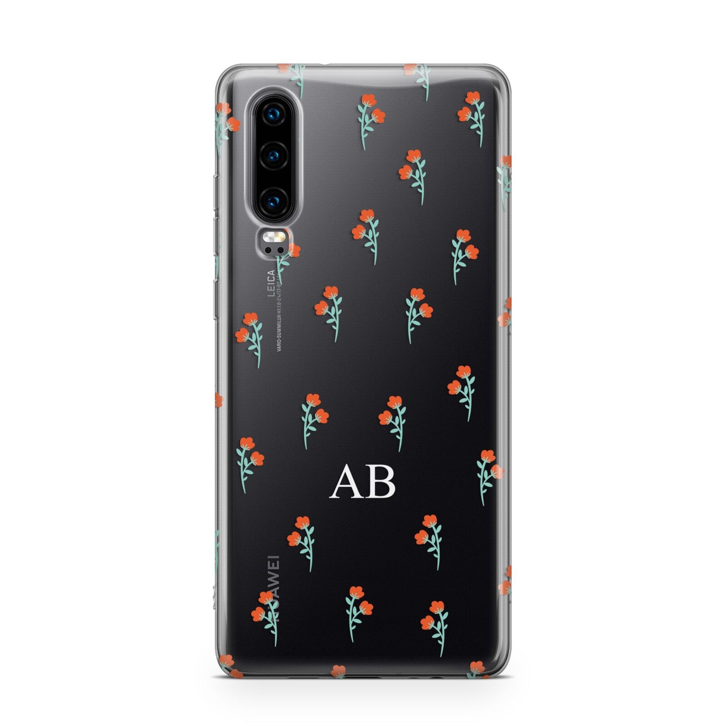 Custom Floral Huawei P30 Phone Case