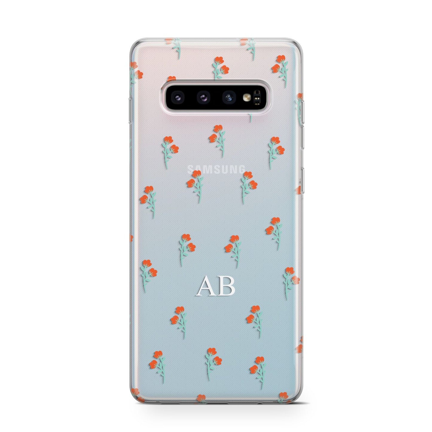 Custom Floral Protective Samsung Galaxy Case