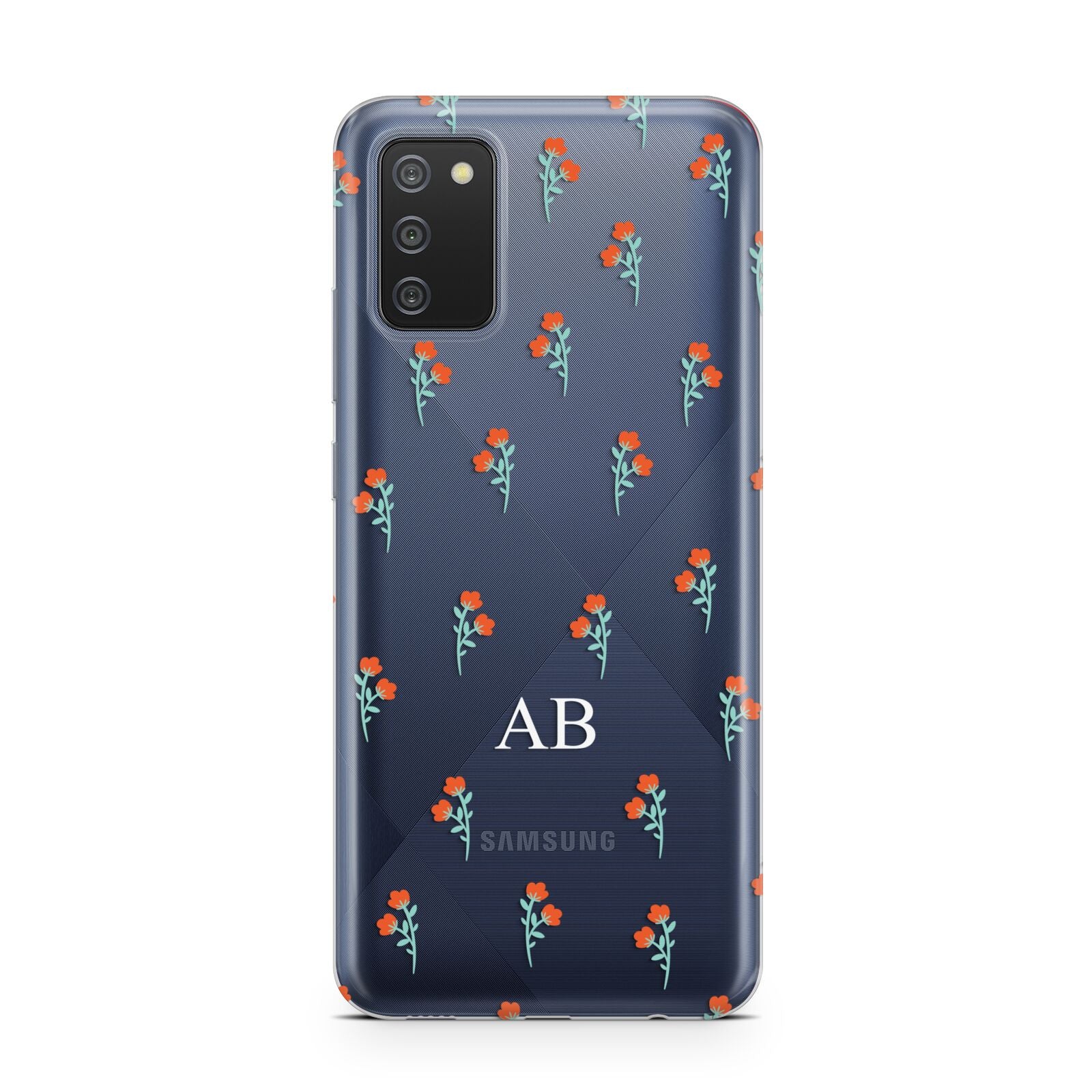 Custom Floral Samsung A02s Case