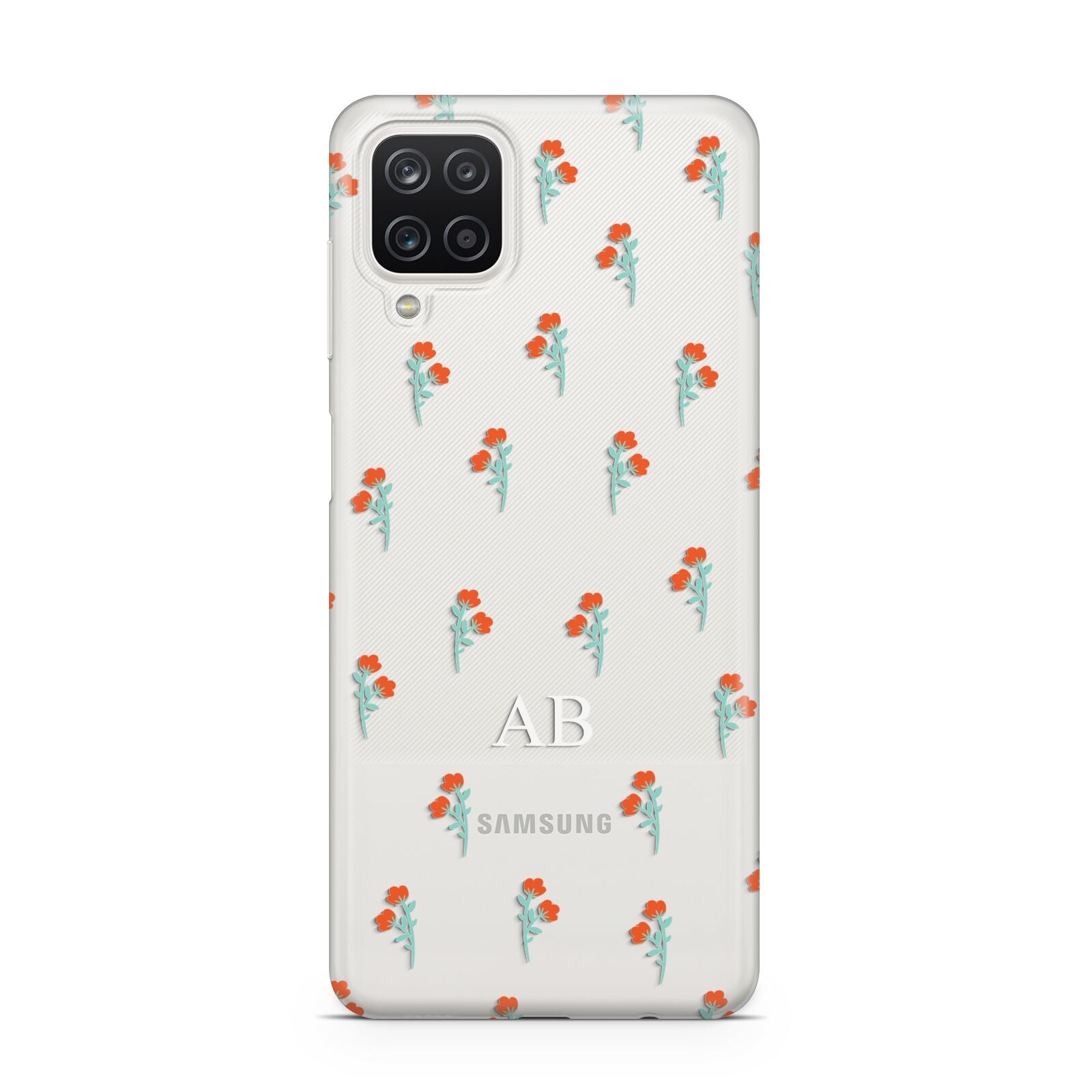 Custom Floral Samsung A12 Case