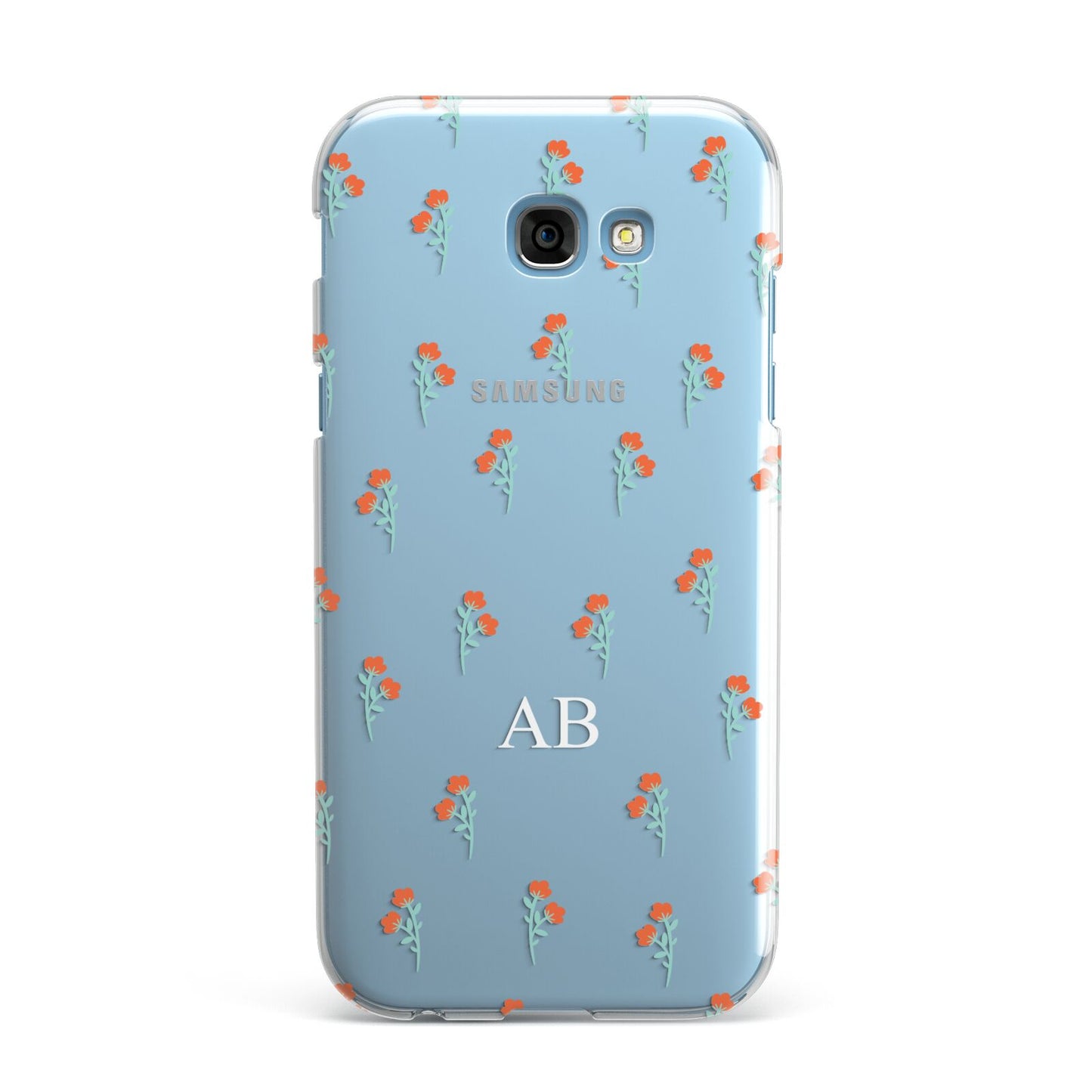 Custom Floral Samsung Galaxy A7 2017 Case