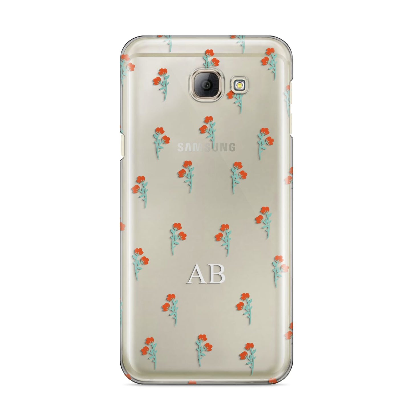 Custom Floral Samsung Galaxy A8 2016 Case